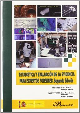 portada Estadística y Evaluación de la Evidencia Para Expertos Forenses. (in Spanish)