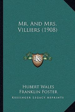 portada mr. and mrs. villiers (1908) (en Inglés)