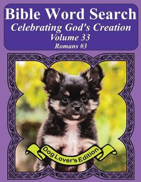 portada Bible Word Search Celebrating God's Creation Volume 33: Romans #3 Extra Large Print (en Inglés)