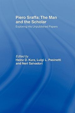 portada piero sraffa: the man and the scholar: exploring his unpublished papers (en Inglés)