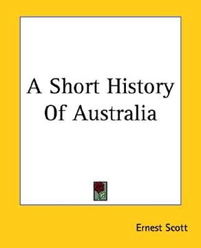 portada a short history of australia (en Inglés)