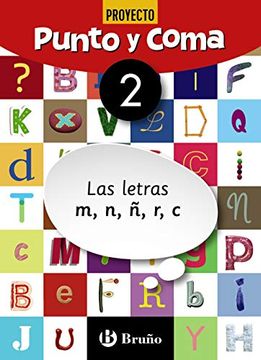 portada Punto y Coma Lengua 2 las Letras m, n, ñ, r, c