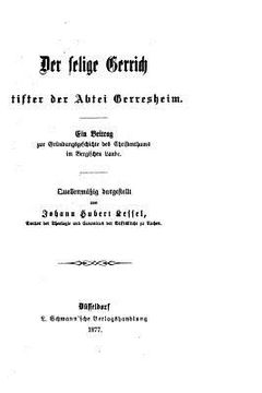 portada Der selige Gerrich, Stifter der Abtei Gerresheim (en Alemán)
