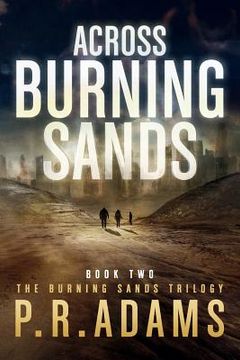 portada Across Burning Sands (en Inglés)