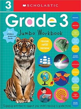 portada Third Grade Jumbo Workbook: Scholastic Early Learners (Jumbo Workbook) (en Inglés)