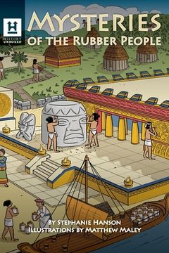 portada Mysteries of the Rubber People: The Olmecs (en Inglés)