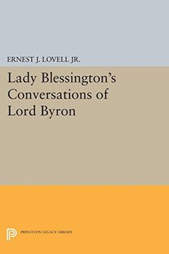 portada Lady Blessington's Conversations of Lord Byron (Princeton Legacy Library) 