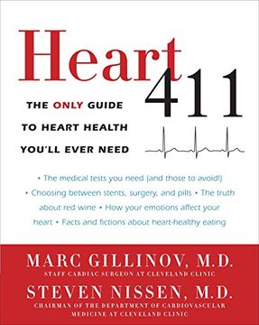 portada Heart 411: The Only Guide to Heart Health You'll Ever Need (en Inglés)