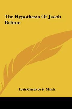 portada the hypothesis of jacob bohme the hypothesis of jacob bohme (en Inglés)