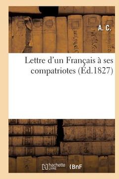 portada Lettre d'Un Français À Ses Compatriotes (en Francés)