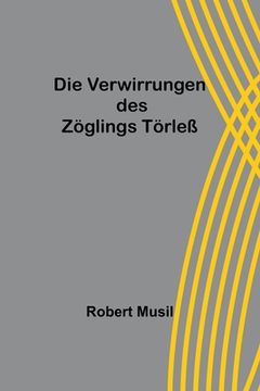 portada Die Verwirrungen des Zöglings Törleß (in German)