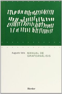 portada Manual de grafoanálisis