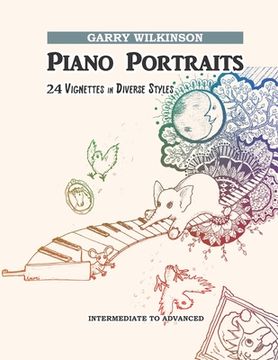 portada Piano Portraits: 24 Vignettes in Diverse Styles (in English)
