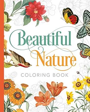 portada Beautiful Nature Coloring Book (Sirius Classic Nature Coloring) (en Inglés)