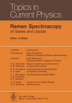 portada raman spectroscopy of gases and liquids (in English)