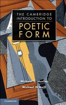portada the cambridge introduction to poetic form (en Inglés)
