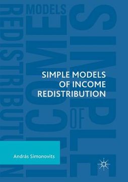 portada Simple Models of Income Redistribution (in English)
