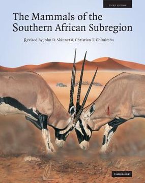 portada the mammals of the southern african subregion (en Inglés)
