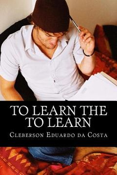 portada to learn the to learn (en Inglés)