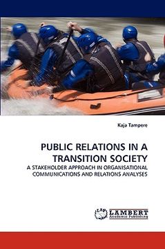 portada public relations in a transition society (en Inglés)