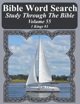 portada Bible Word Search Study Through The Bible: Volume 55 1 Kings #3 (en Inglés)