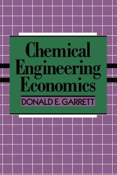 portada Chemical Engineering Economics (in English)