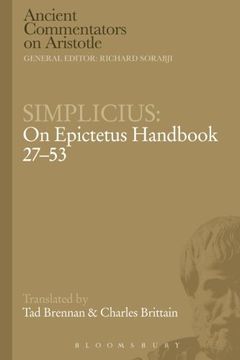 portada Simplicius: On Epictetus Handbook 27-53 (Ancient Commentators on Aristotle)