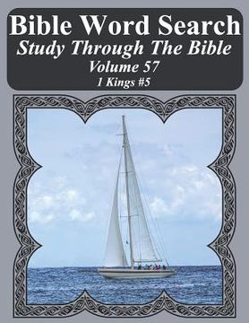 portada Bible Word Search Study Through The Bible: Volume 57 1 Kings #5 (in English)