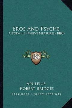 portada eros and psyche: a poem in twelve measures (1885) (en Inglés)