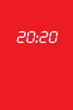 portada 20: 20: Taschenkalender 2020 A5 Rot (en Alemán)