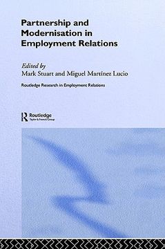portada partnership and modernisation in employment relations (en Inglés)