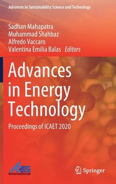 portada Advances in Energy Technology: Proceedings of Icaet 2020 (en Inglés)