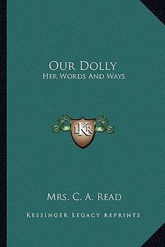 portada our dolly: her words and ways