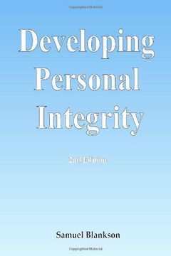 portada Developing Personal Integrity: 2nd Edition (in English)