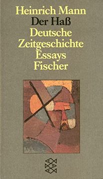 portada Der Haß: Deutsche Zeitgeschichte. Essays. (Studienausgabe in Einzelbänden) 