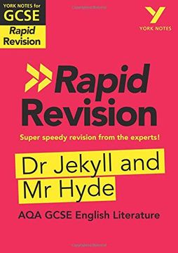 portada York Notes for aqa Gcse (9-1) Rapid Revision: Dr Jekyll and mr Hyde (in English)