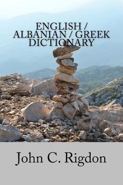 portada English / Albanian / Greek Dictionary (en Inglés)