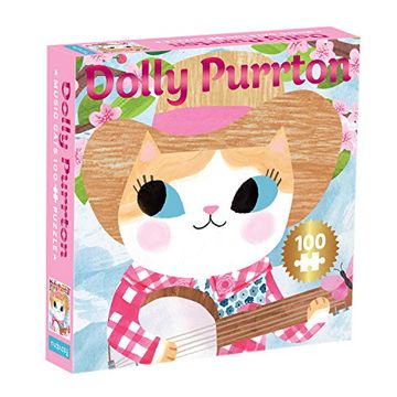 portada Puzzle - Music Cats: Dolly Purrton: 100 Piece Puzzle 