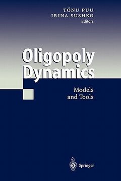 portada oligopoly dynamics: models and tools (en Inglés)