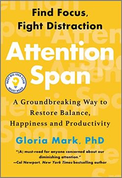 portada Attention Span: A Groundbreaking way to Restore Balance, Happiness and Productivity (en Inglés)