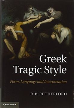 portada Greek Tragic Style Hardback (en Inglés)