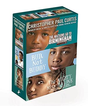 portada Christopher Paul Curtis 3-Book Boxed Set: The Watsons go to Birmingham--1963; Bud, not Buddy; The Mighty Miss Malone (libro en Inglés)