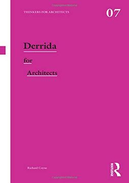 portada Derrida for Architects (Thinkers for Architects) (en Inglés)