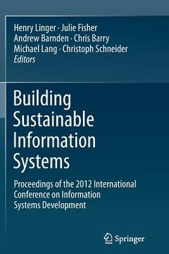 portada Building Sustainable Information Systems (en Inglés)