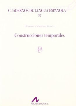 portada Construcciones temporales (e) (Cuadernos de lengua española)
