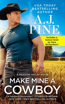portada Make Mine a Cowboy: Two Full Books for the Price of one (en Inglés)