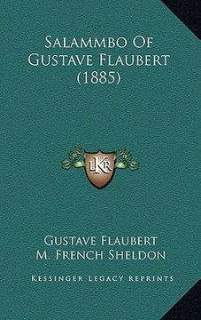 portada salammbo of gustave flaubert (1885)