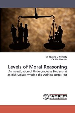 portada levels of moral reasoning (en Inglés)