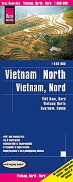 portada Reise Know-How Landkarte Vietnam Nord (1: 600. 000): World Mapping Project (Reise Know-How Verlag) (en Inglés)
