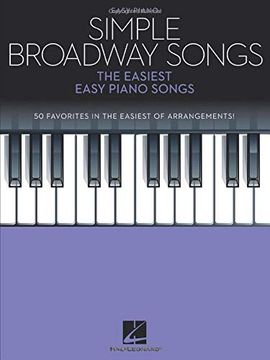 portada Simple Broadway Songs: The Easiest Easy Piano Songs (Simple Songs) (en Inglés)